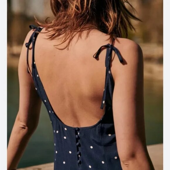 Sezane Valeria Dress size 40 NWT - Picture 4 of 10